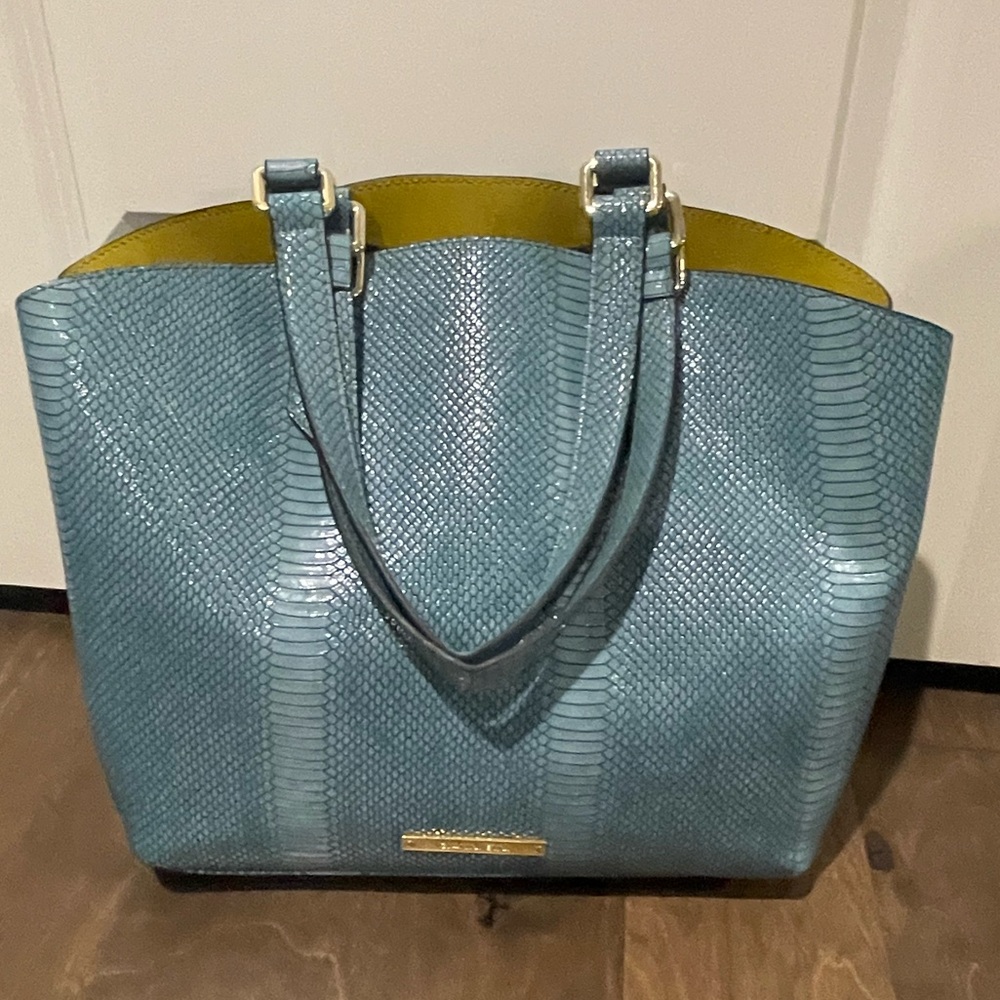 Gianni Bini Faux Snake Hangbag
